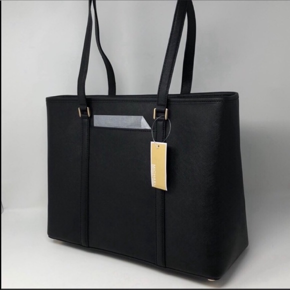 Nwt Michael Kors Large Sady laptop bag black - Picture 5 of 8